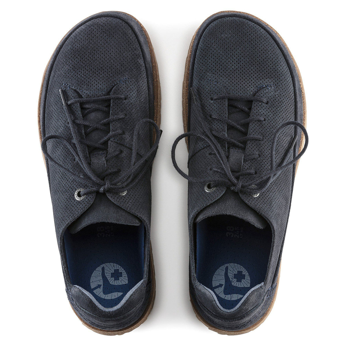Honnef Light Suede Leather in Color Midnight Blue | Birkenstock