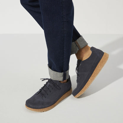Honnef Light Suede Leather in Color Midnight Blue | Birkenstock