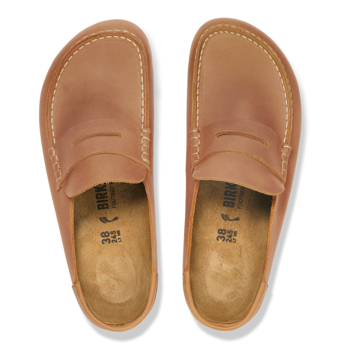 Naples Wrapped Oiled Leather in Color Cognac | Birkenstock
