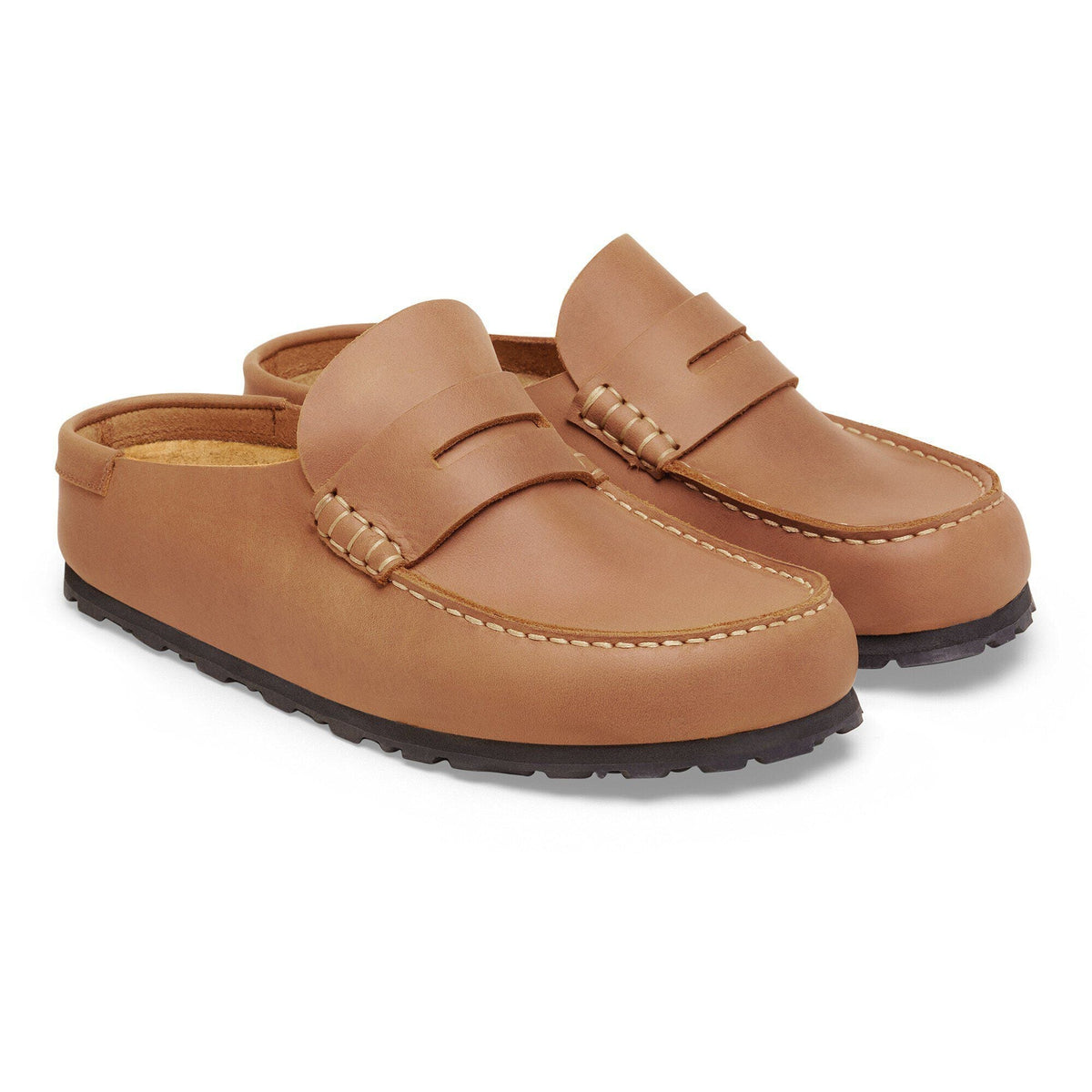 Naples Wrapped Oiled Leather in Color Cognac | Birkenstock