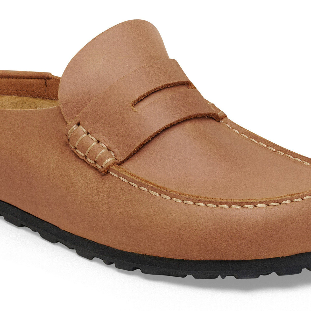 Naples Wrapped Oiled Leather in Color Cognac | Birkenstock