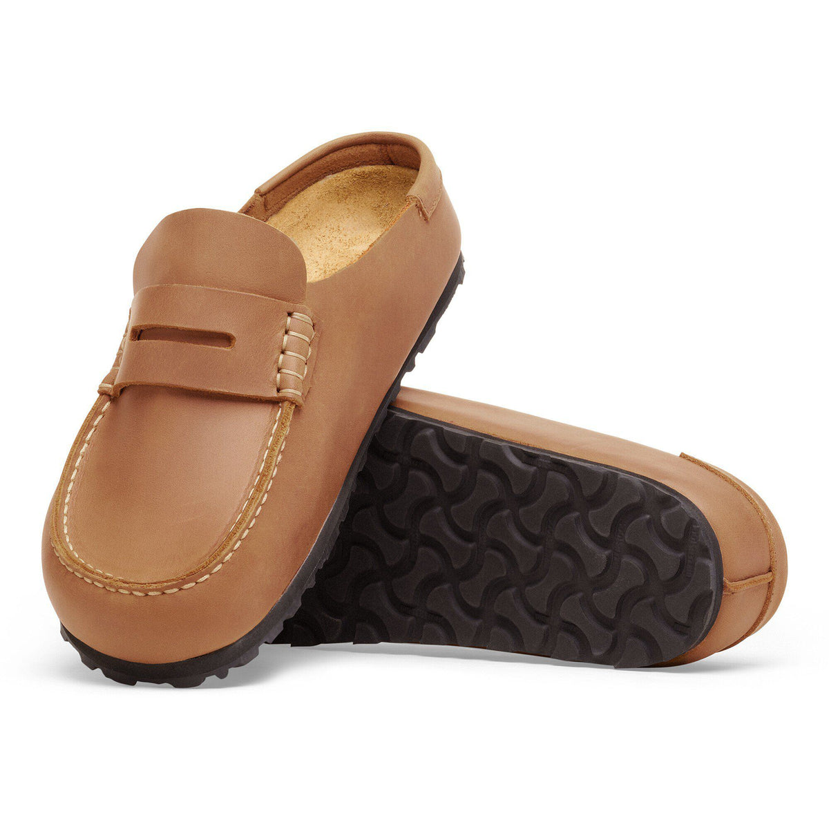 Naples Wrapped Oiled Leather in Color Cognac | Birkenstock