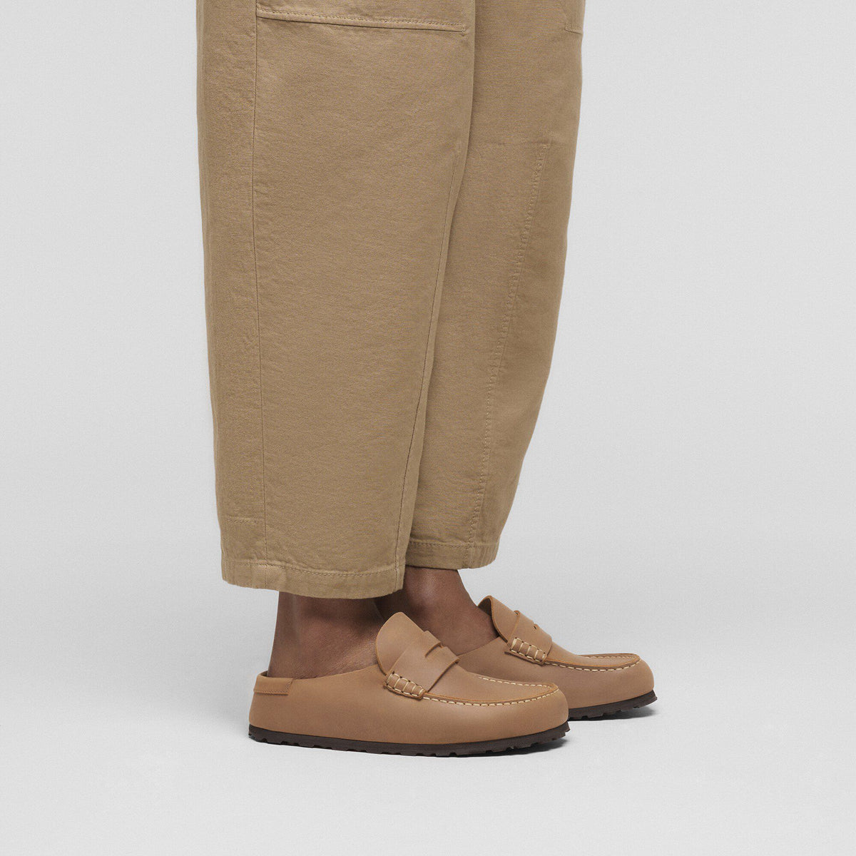 Naples Wrapped Oiled Leather in Color Cognac | Birkenstock