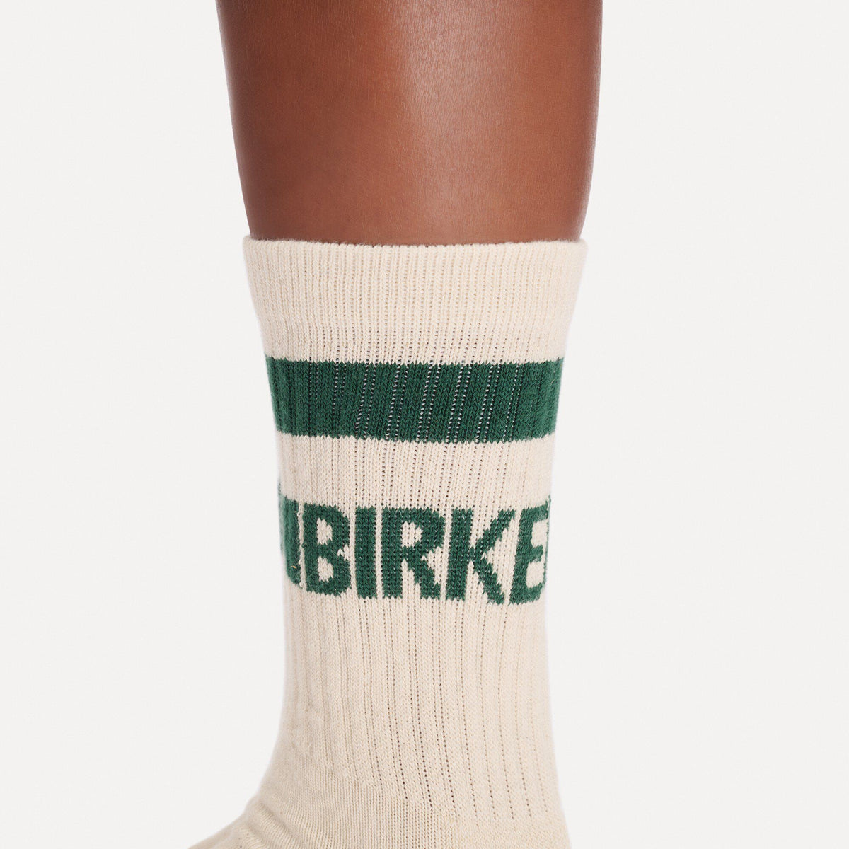 Cotton Tennis Socks Cotton-Polyamide-Elastane in Color Oatmeal/Dark Teal | Birkenstock