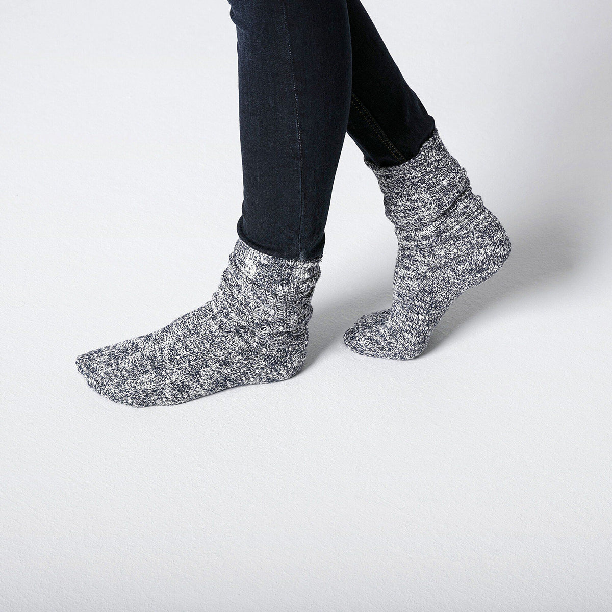 Cotton Slub Women Cotton-Polyamide-Elastane in Color Blue/White | Birkenstock