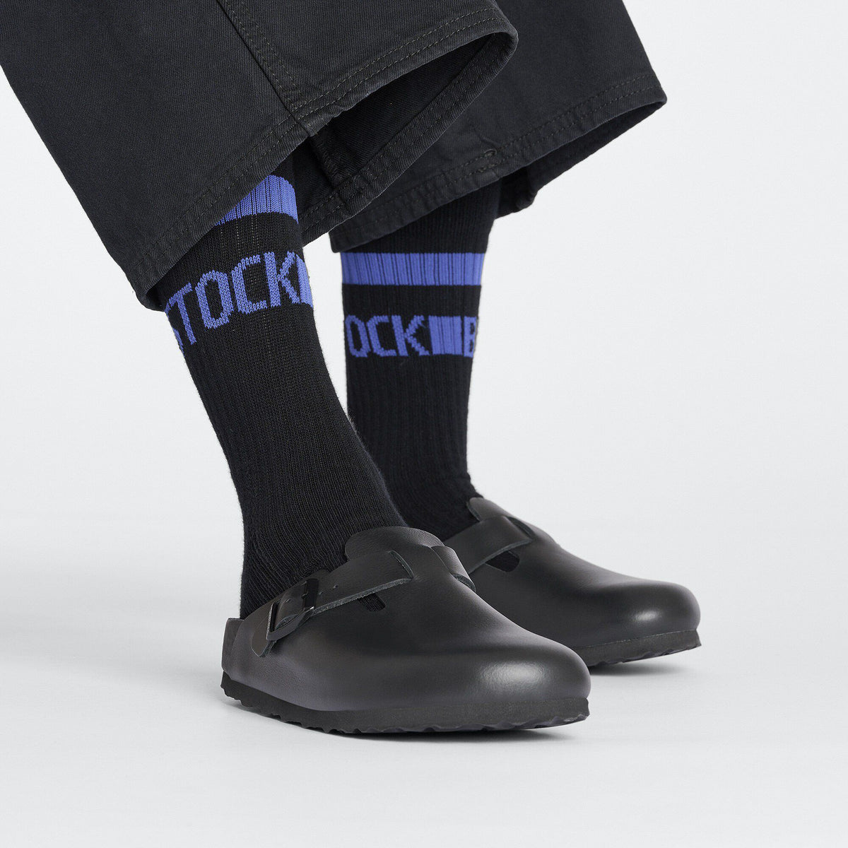 Cotton Tennis Socks Cotton-Polyamide-Elastane in Color Black | Birkenstock