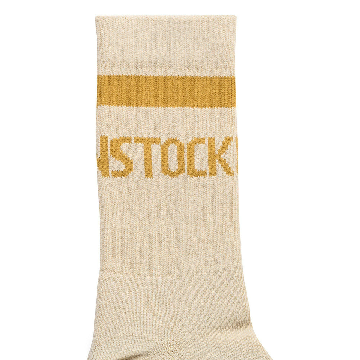 Cotton Tennis Socks Cotton-Polyamide-Elastane in Color Oatmeal/Archive Yellow | Birkenstock