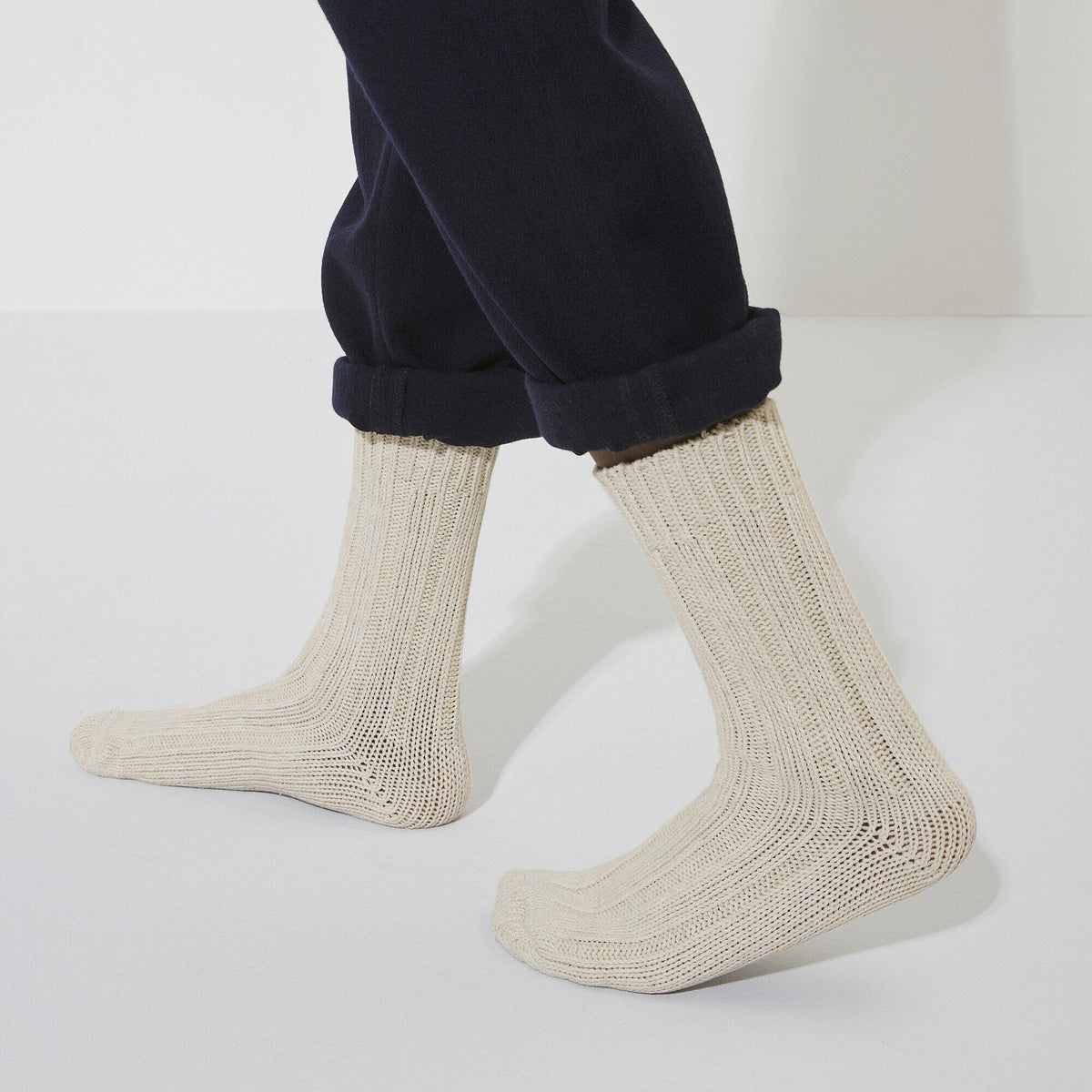 Cotton Twist Men Cotton-Polyamide-Elastane in Color Off White | Birkenstock