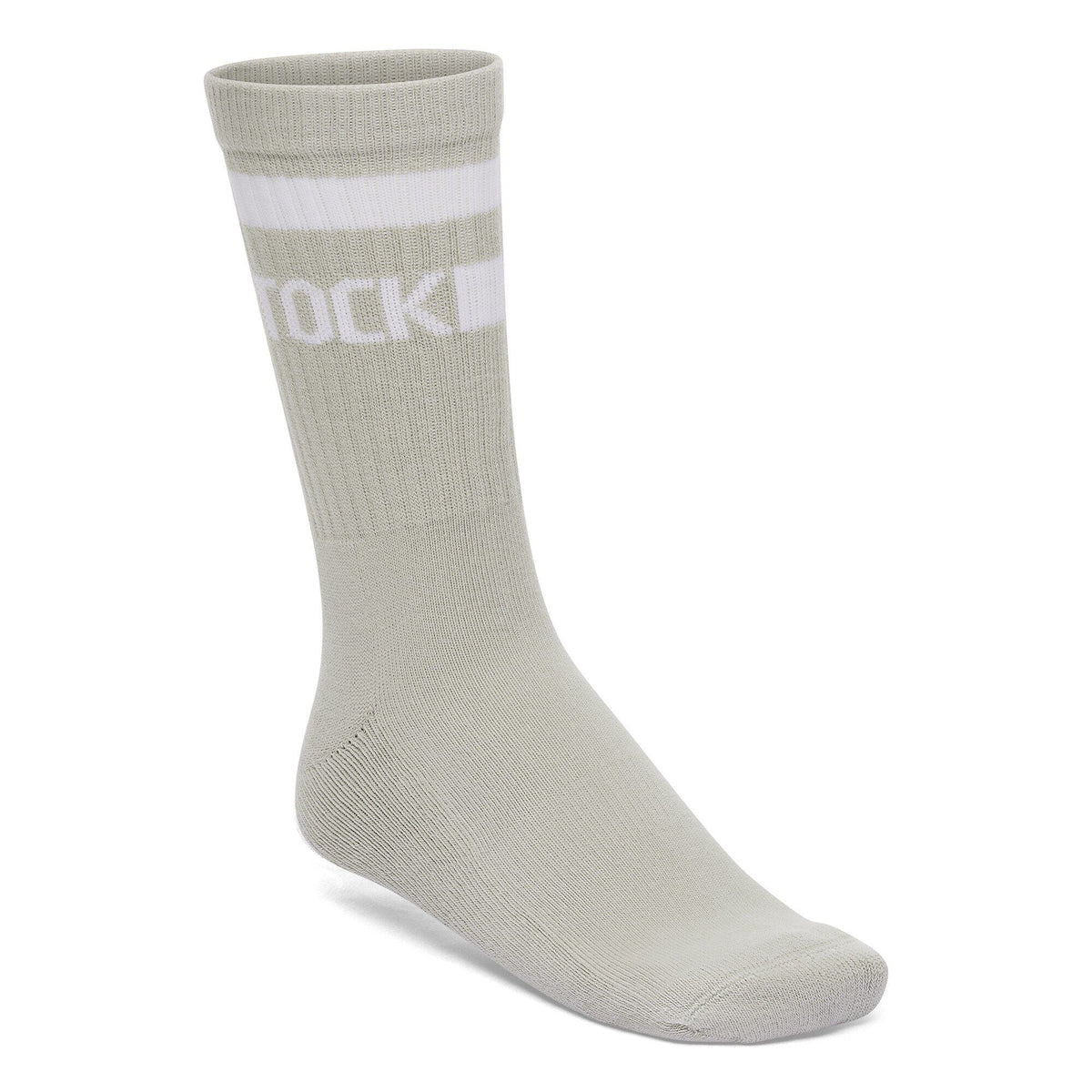 Cotton Tennis Socks Cotton-Polyamide-Elastane in Color Stone Coin / White | Birkenstock