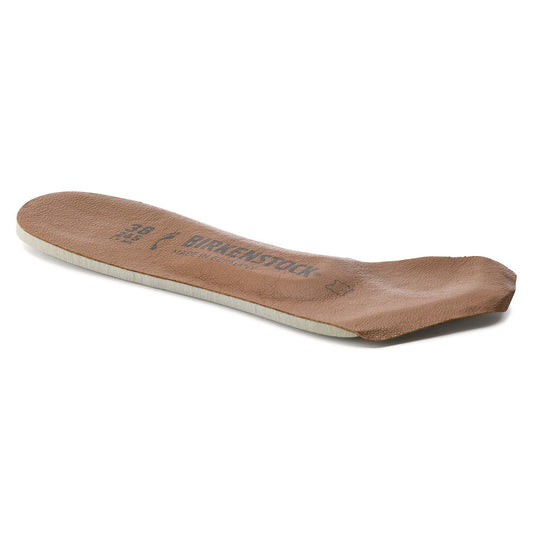 Comfort Toeless Insole Leather Leather in Color Brown | Birkenstock