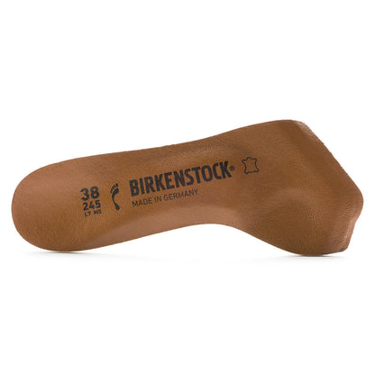 Comfort Toeless Insole Leather Leather in Color Brown | Birkenstock