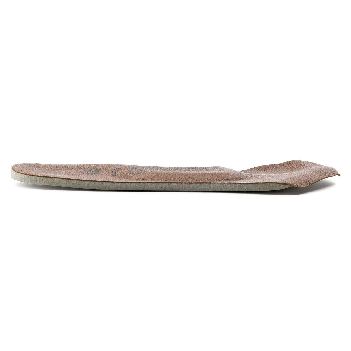 Comfort Toeless Insole Leather Leather in Color Brown | Birkenstock