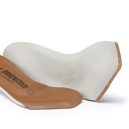 Comfort Toeless Insole Leather Leather in Color Brown | Birkenstock