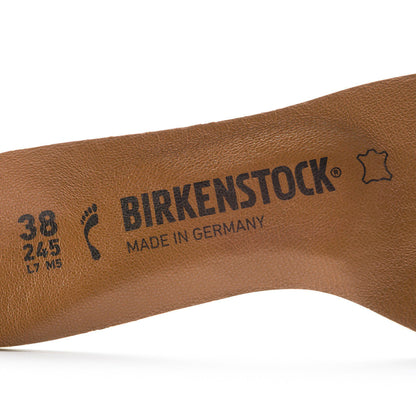 Comfort Toeless Insole Leather Leather in Color Brown | Birkenstock