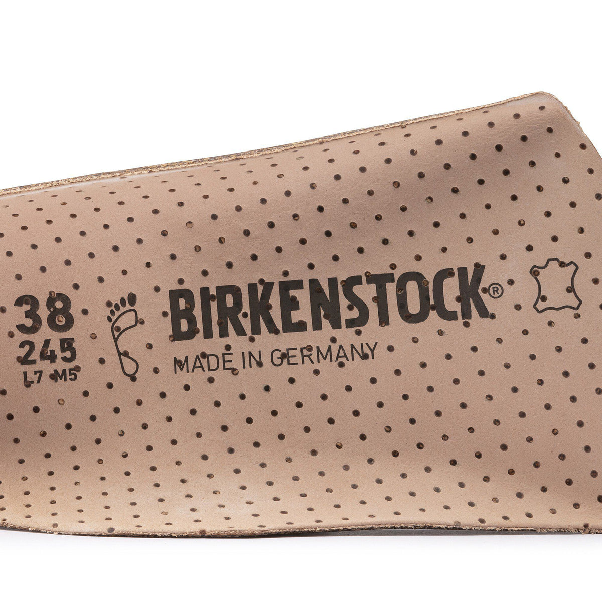 Birko Balance Leather in Color Beige | Birkenstock