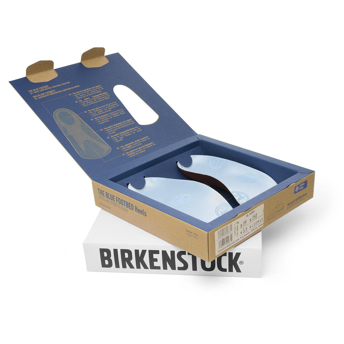 250 Anniversary Edition Blue Footbed in Blue | Birkenstock
