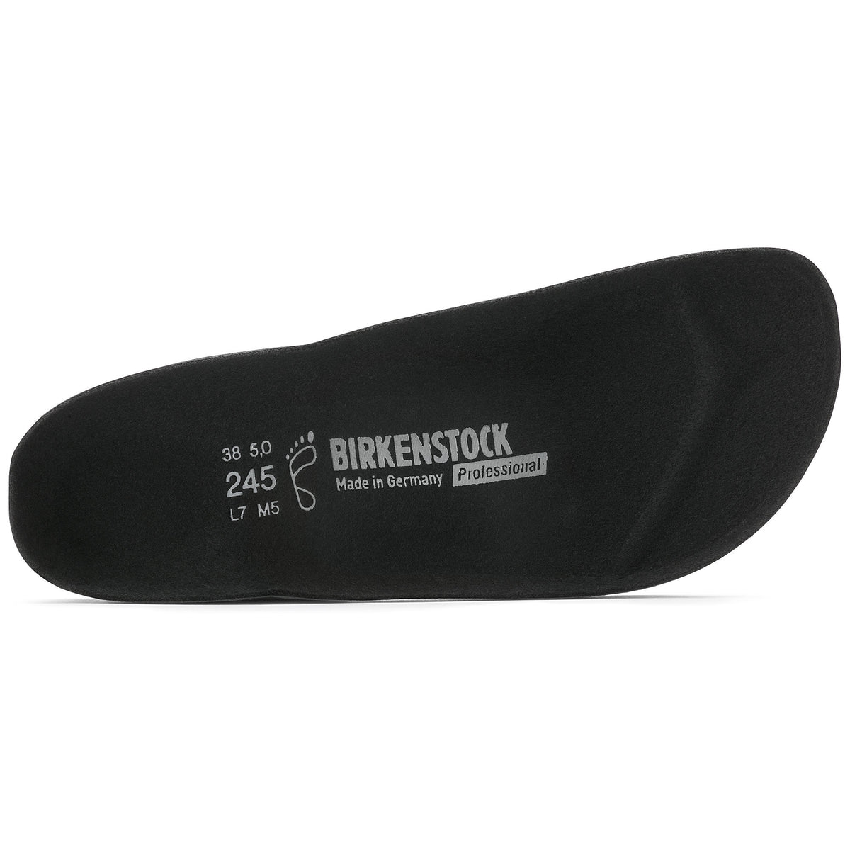 Profi -Super Birki Replacement Footbed in Black | Birkenstock