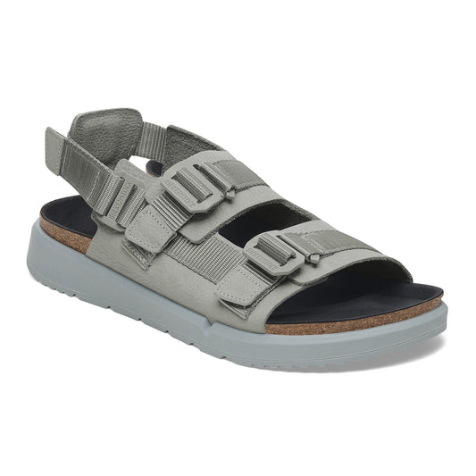 Shinjuku Leather-Textile in Color Pure Sage | Birkenstock