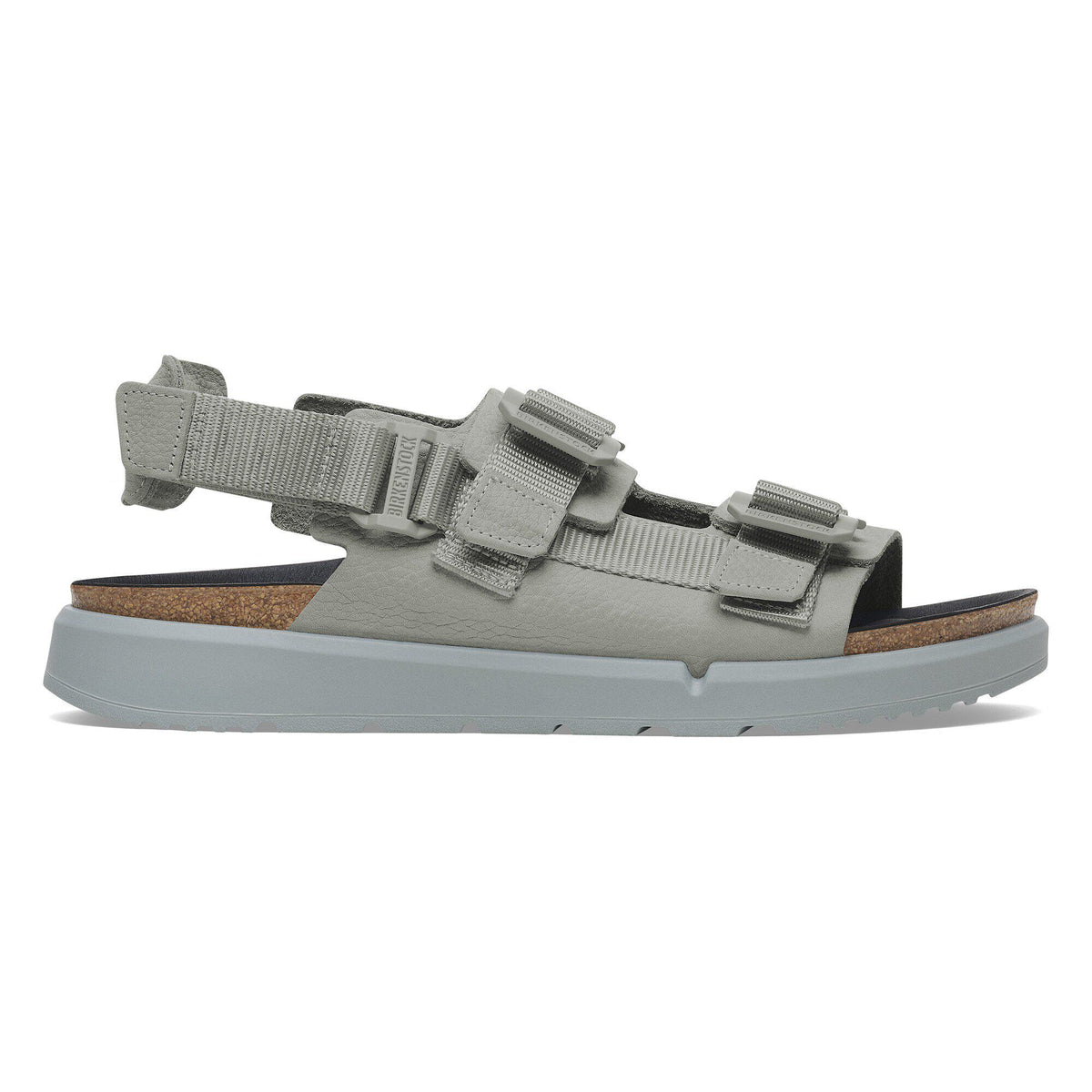 Shinjuku Leather-Textile in Color Pure Sage | Birkenstock