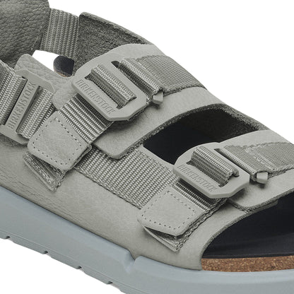 Shinjuku Leather-Textile in Color Pure Sage | Birkenstock