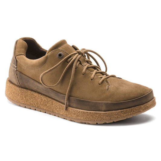 Honnef Low Suede Leather in Color Dark Tea | Birkenstock