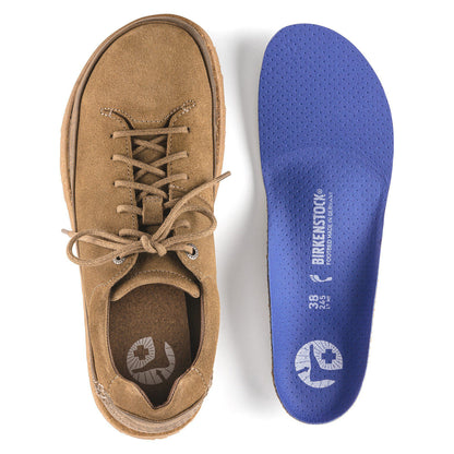 Honnef Low Suede Leather in Color Dark Tea | Birkenstock