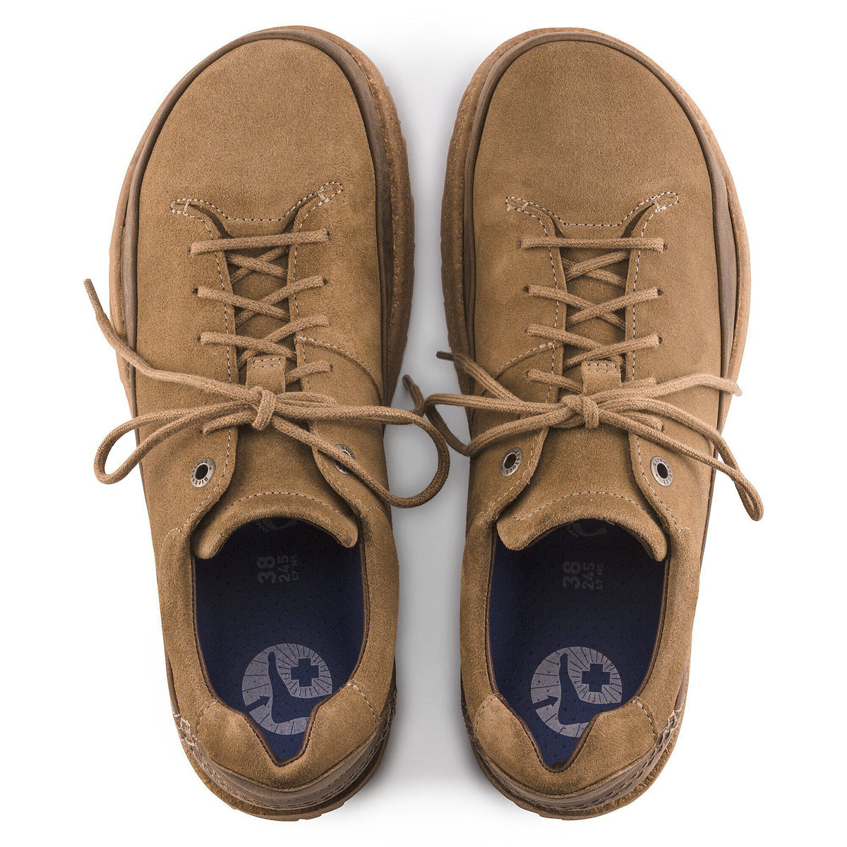 Honnef Low Suede Leather in Color Dark Tea | Birkenstock