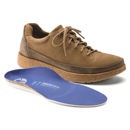 Honnef Low Suede Leather in Color Dark Tea | Birkenstock