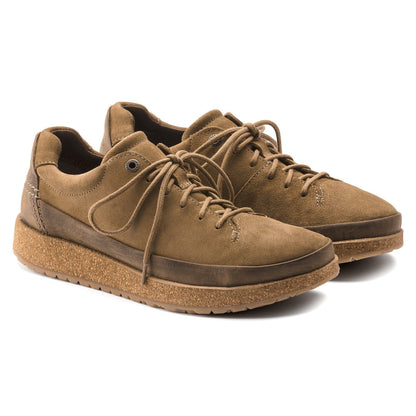 Honnef Low Suede Leather in Color Dark Tea | Birkenstock