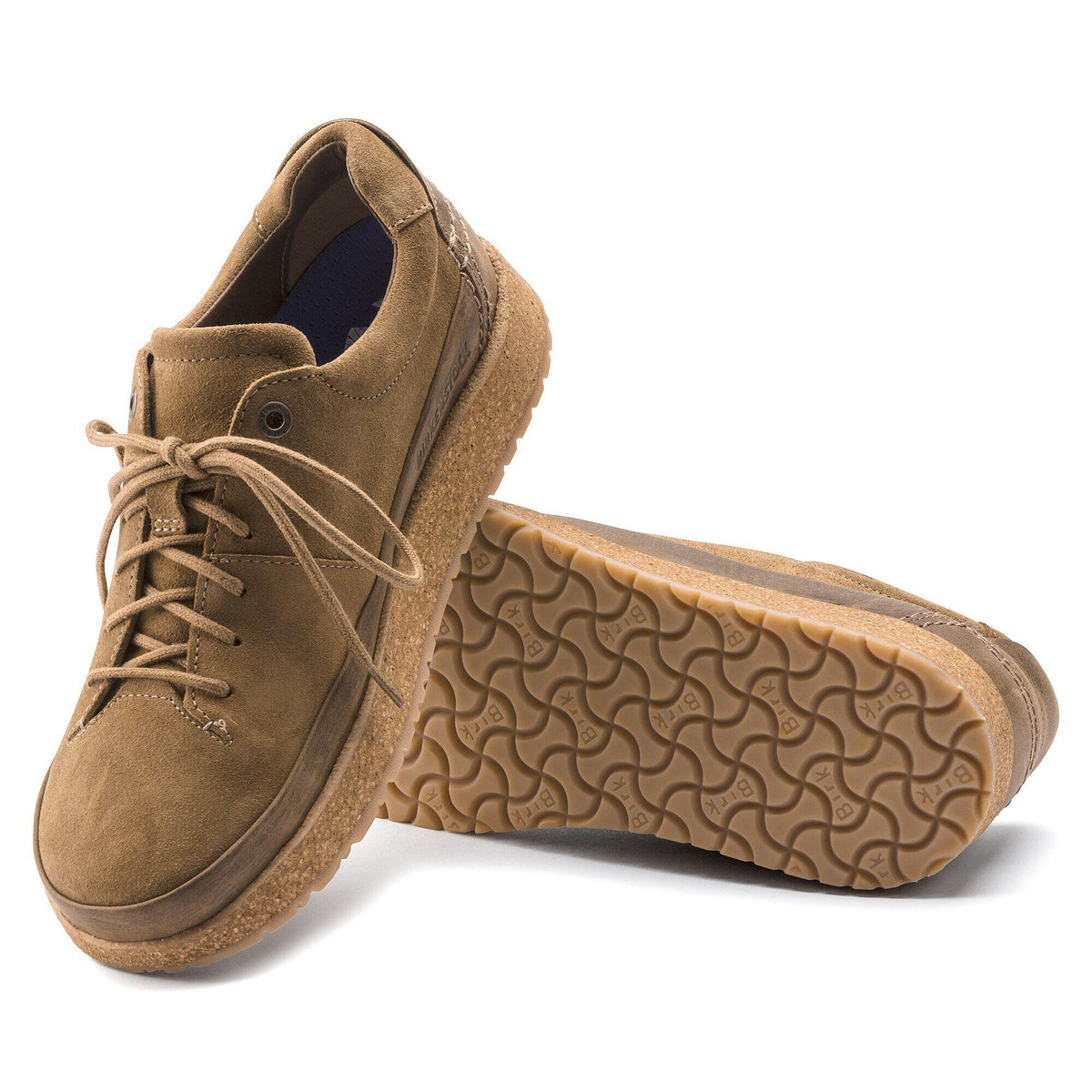 Honnef Low Suede Leather in Color Dark Tea | Birkenstock