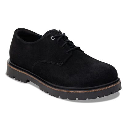 Highwood Lace Low Suede Leather in Color Black | Birkenstock