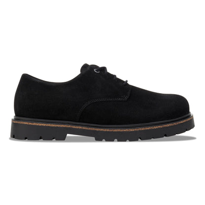Highwood Lace Low Suede Leather in Color Black | Birkenstock