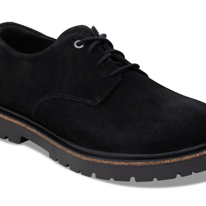 Highwood Lace Low Suede Leather in Color Black | Birkenstock