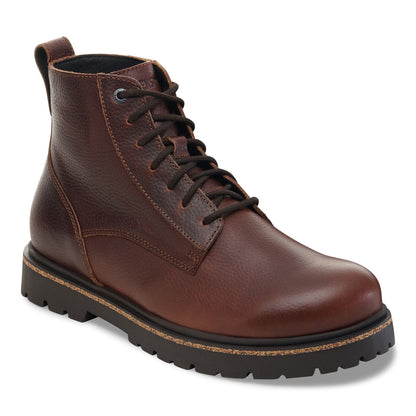 Highwood Lace Mid Men Leather in Color Chocolate | Birkenstock
