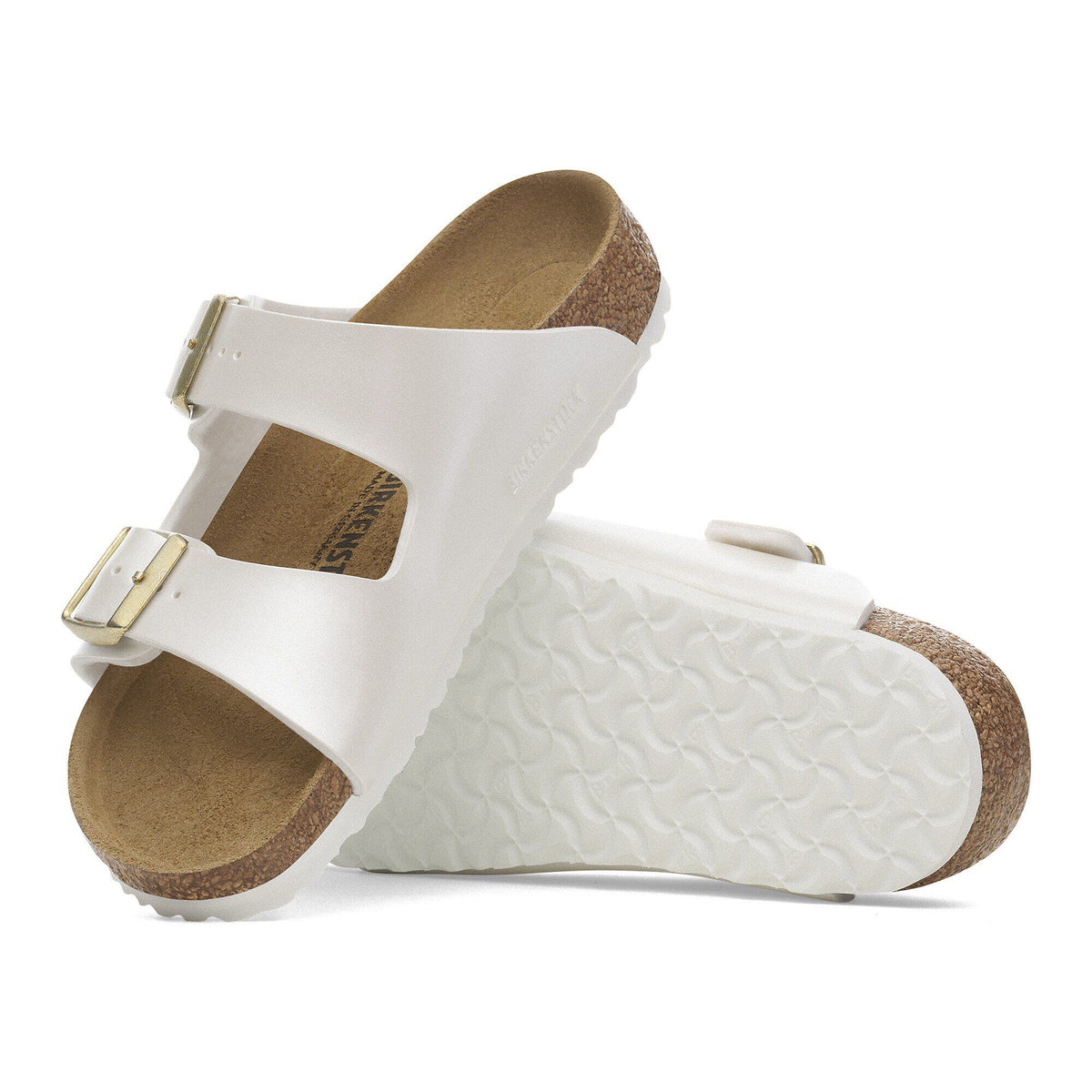 Arizona Kids Birko-Flor in Color Electric Metallic Pearl | Birkenstock