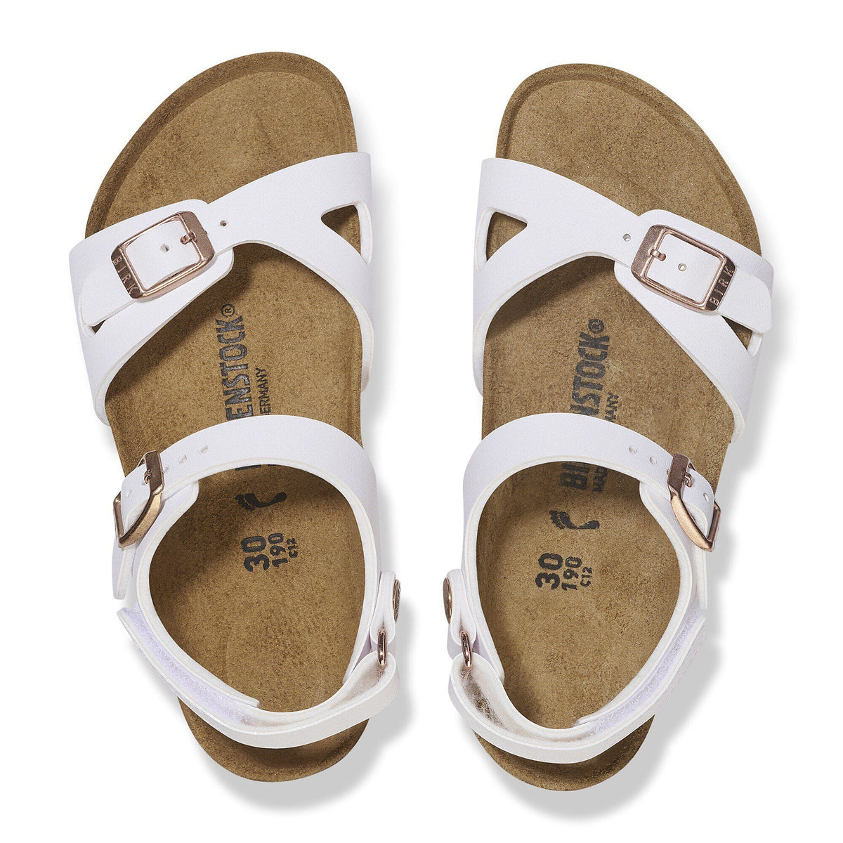 Rio Kids Birko-Flor in Color White | Birkenstock
