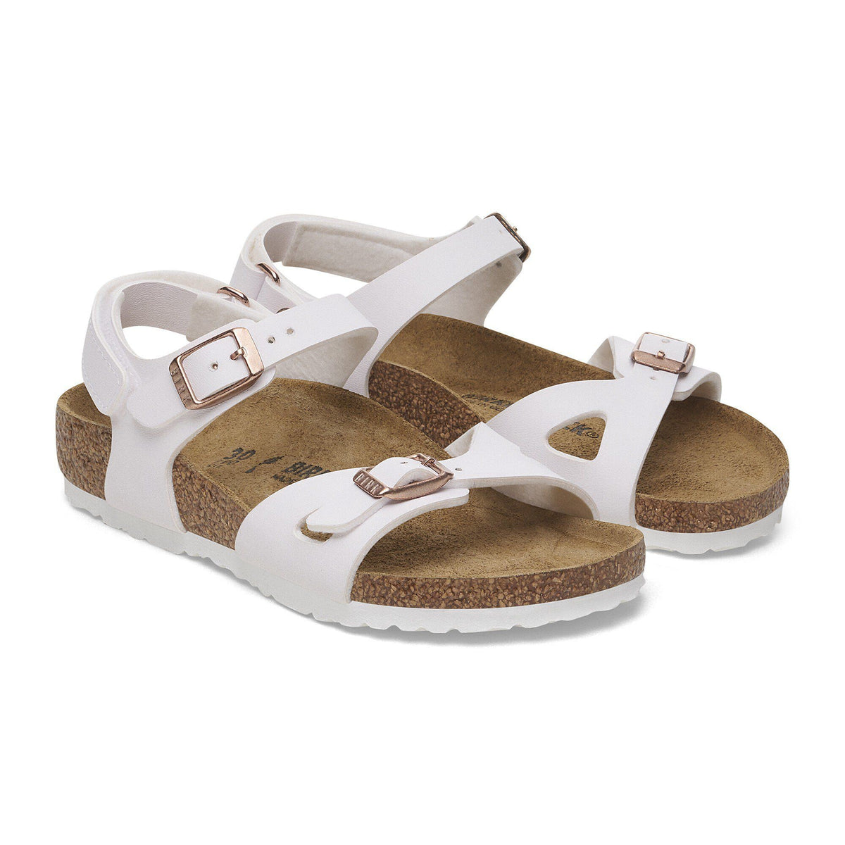 Rio Kids Birko-Flor in Color White | Birkenstock
