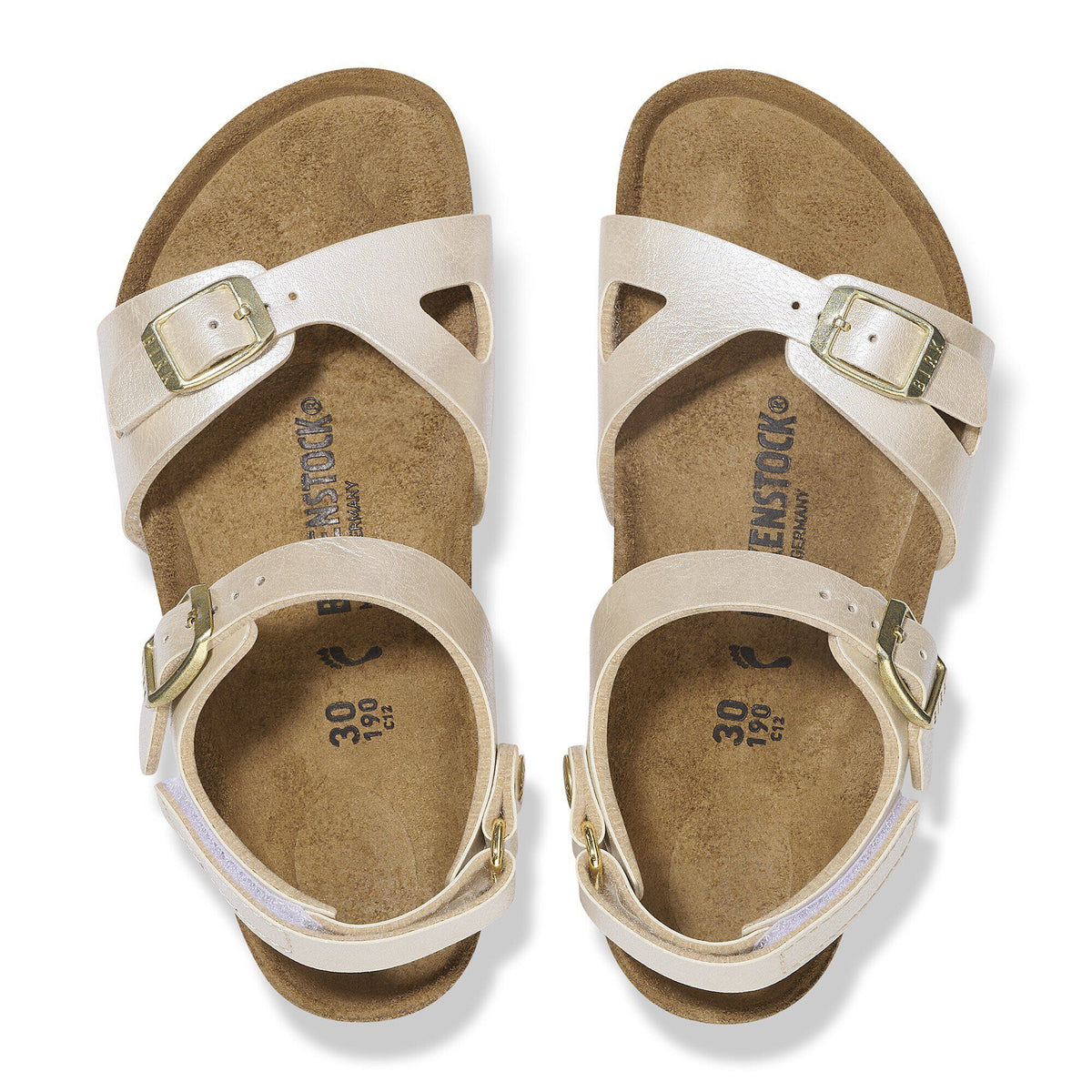 Rio Kids Birko-Flor in Color Graceful Pearl White | Birkenstock