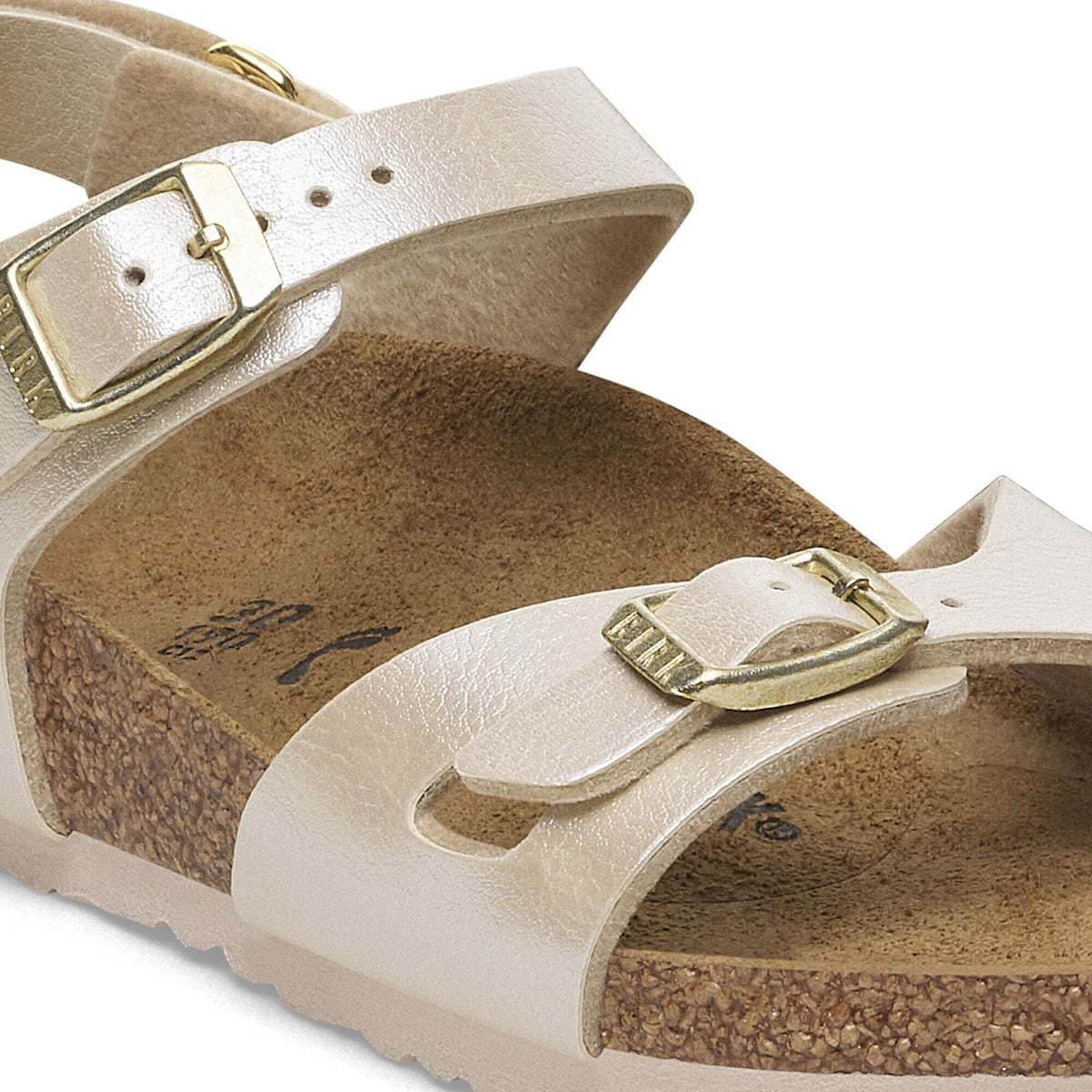 Rio Kids Birko-Flor in Color Graceful Pearl White | Birkenstock