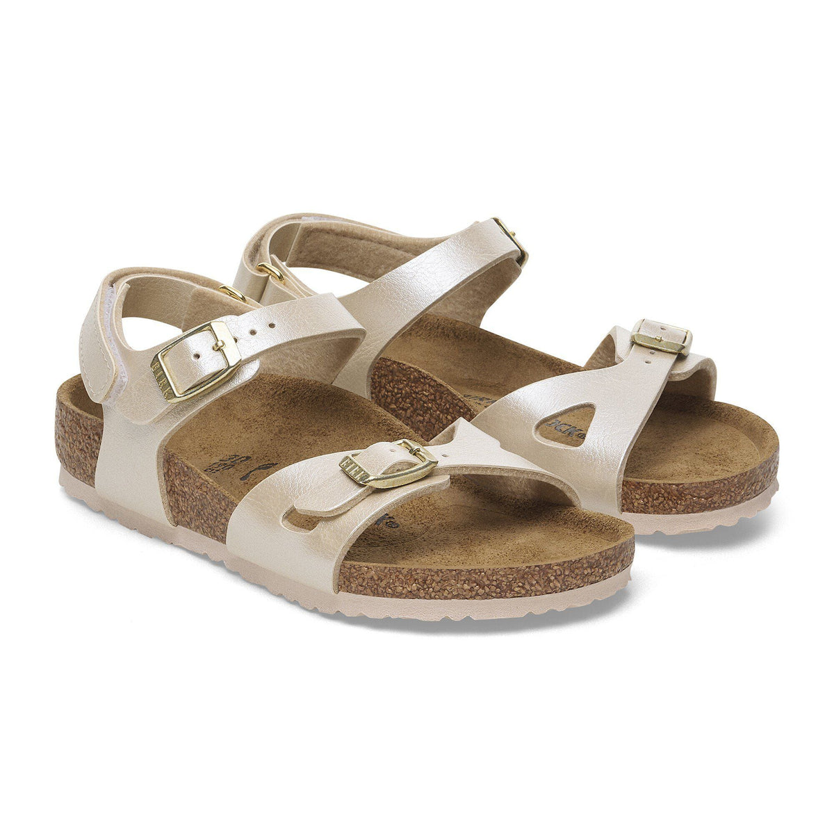 Rio Kids Birko-Flor in Color Graceful Pearl White | Birkenstock