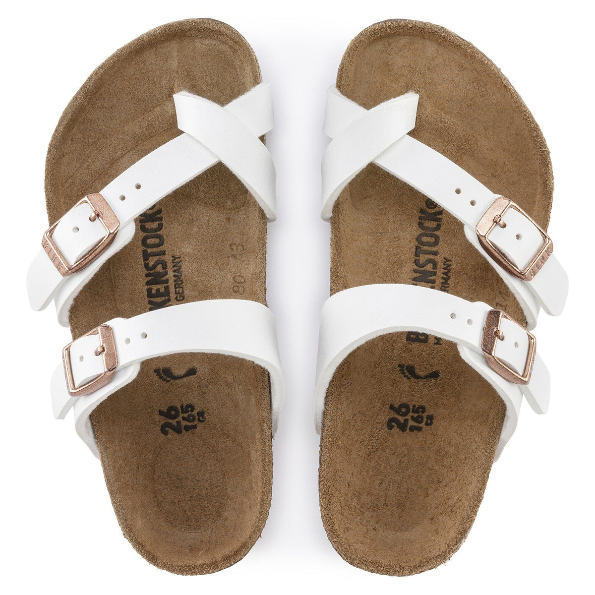 Mayari Kids Birko-Flor in Color White | Birkenstock